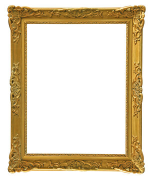 Cadre dor&eacute; ancien	