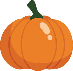 Orange Pumpkin Illustration