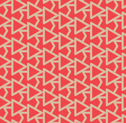 Triangular Futuristic Arrows Seamless Pattern -vector eps8