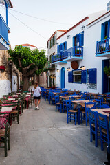Alonissos, Sporades Islands.The old village.
