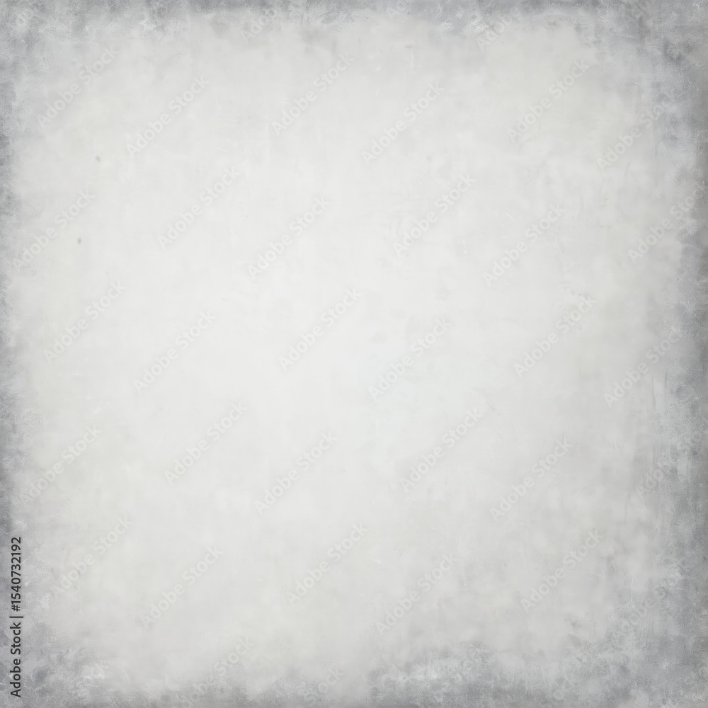 Aufkleber grunge grey background with space for text or image. old grimy white wall texture. vintage vignette 