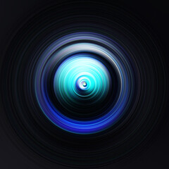 Colorful radial motion effect. Abstract rounded background. Color curves and sphere. Multi color gradient rings and circles wallpaper. Colored texture backdrop and banner.