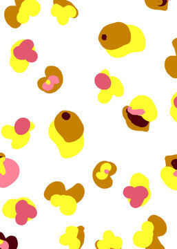 Fototapeta AbstraAbstrakcyjne plamy farby i tuszu – zestaw wektorowykcyjne plamy farby i tuszu – zestaw wektorowy