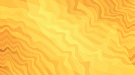 Abstract Wavy Texture in Warm Yellow and Orange Tones background
