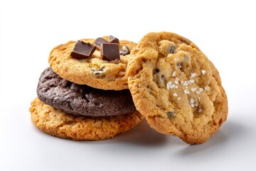 Stack of four cookies
