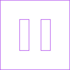 Video play icon single icon vector illustration