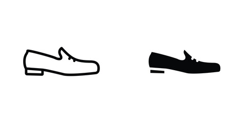 Loafer icon concept. vector set. Eps10