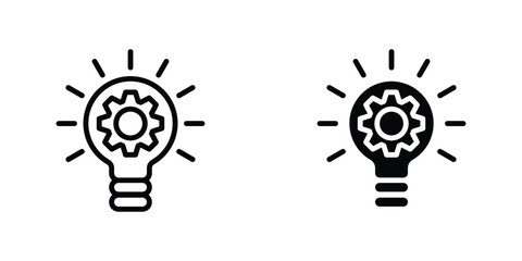 Innovation icon concept. vector set. Eps10