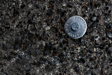 MAG nails in pavement are surveying reference points for engineering & land survey applications that require visibility for “Recoverability”. Surveyors need to be able to find markers in the future