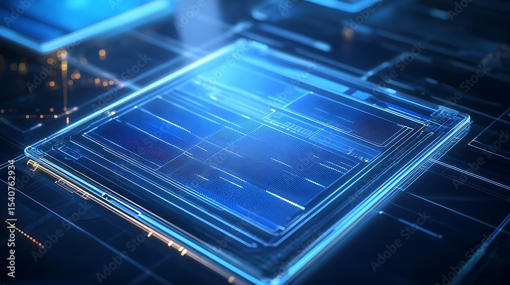 Poster a blueprint of a futuristic tablet with embedded solar panel tech and edge-to-edge display tech