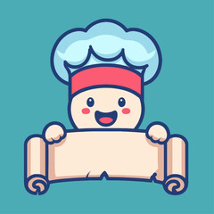 Cute Chef Mascot