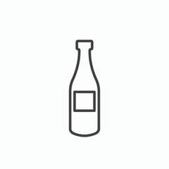 Wine bottle icon