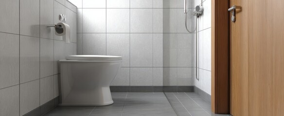 The modern toilet design in a sleek and minimalist bathroom setting.