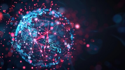 Global network illustration