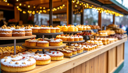 Fototapeta premium Frisch gebackener Kuchen