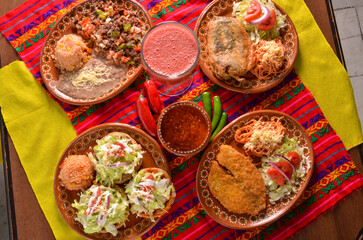 Beef taco, mexican food.Moody Elegance, Rustic Charm, Soft and dreamy lighting, Warm and muted colors, Warm Earthy Tones.Mexican tacos with beef, tomatoes and cheese.