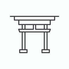 Torii gate icon