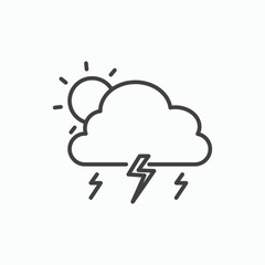 Thunderstorm icon