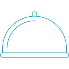 Dish icon single icon vector illustration