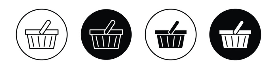 Shopping basket icon