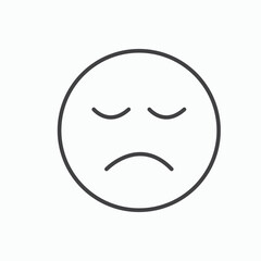 Obraz premium Sad icon