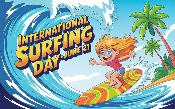 International Surfing Day, Celebrate International Surfing Day on June 21 with stoke.