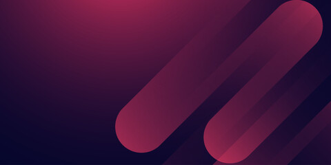 Abstract red background with diagonal lines. Dynamic shapes composition. Vector