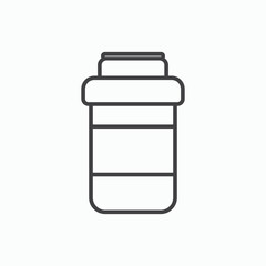 Prescription bottle icon