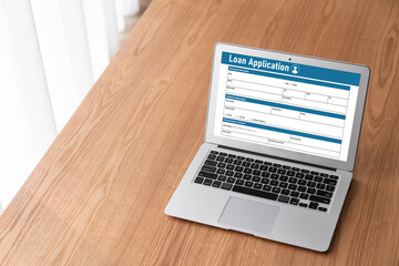 Online loan application form for modish digital information collection on the internet network