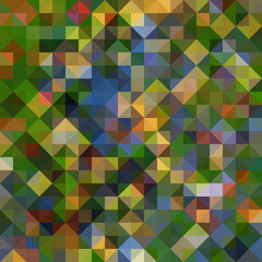 Colorful polygonal abstract background. Low poly effect. Polygon backdrop.