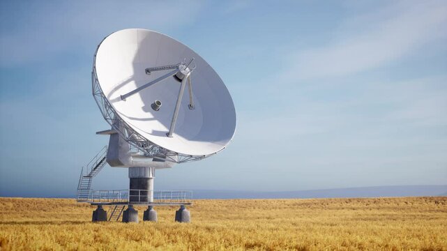 Exploring the Capabilities of a Radio Telescope in an Open Field