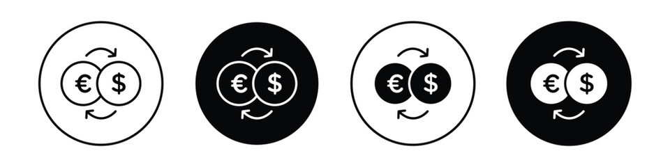 Money exchange icon