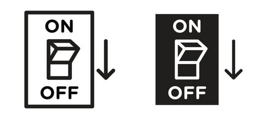 Light switch off icon