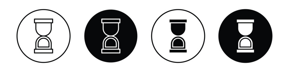 Hourglass end icon