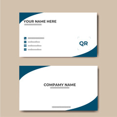modern minimalist business card  