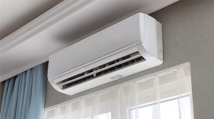 air conditioner on the wall