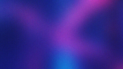 Blue, Pink, and Periwinkle textured gradient design with artistic noise grain, abstract digital surface ideal for visual branding, product packaging, and presentation elements.