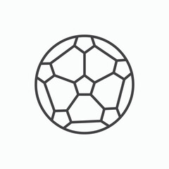 Fototapeta premium Football icon
