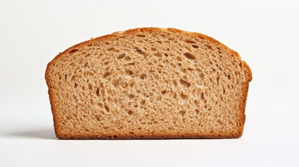 Close-up loaf of bread slice