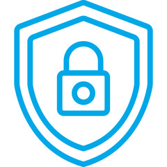 Sheilds single icon vector illustration