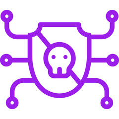 Protection single icon vector illustration