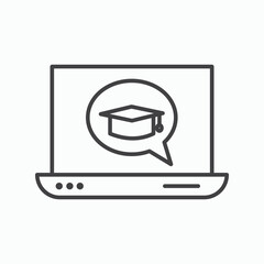 E learning icon