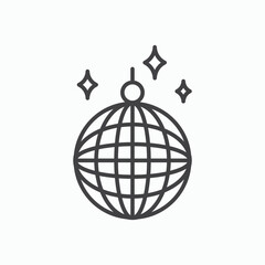 Disco ball icon