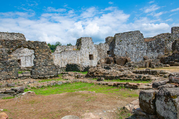 Byzantine fortress, the ruins have been preserved