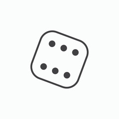 Dice six icon