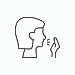 Cough icon icon