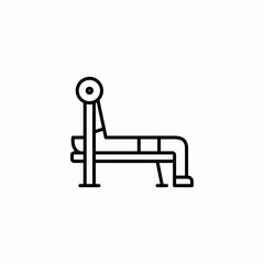 gym fitness icon sign vector