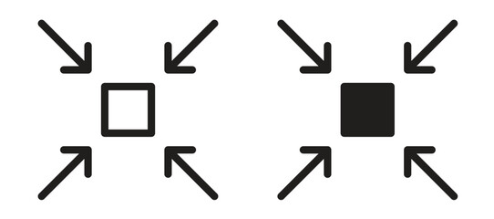 Compact size icon