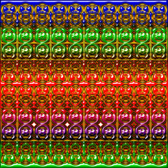 seamless colorful pattern, 3D Crystal Wall Art Design 