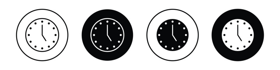 Clock-five icon